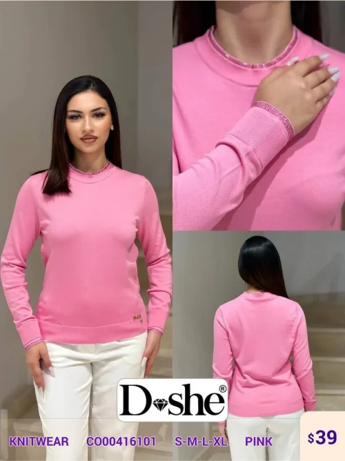 Трикотаж DISHE (Pink, модель C000416101) оптом