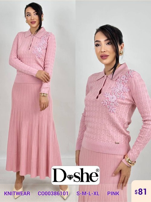 Трикотаж DISHE (Pink, модель C000386101) оптом