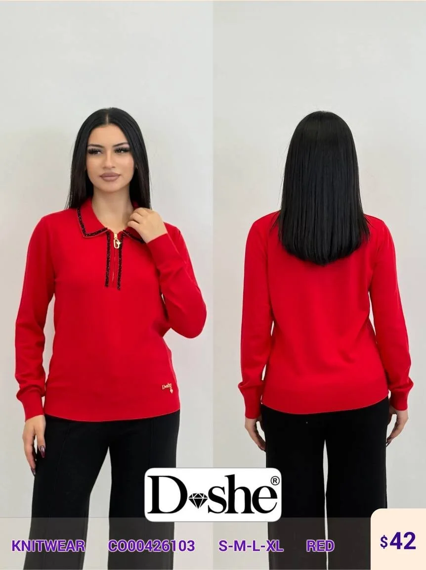 Трикотаж DISHE (Red, модель C000426103) оптом