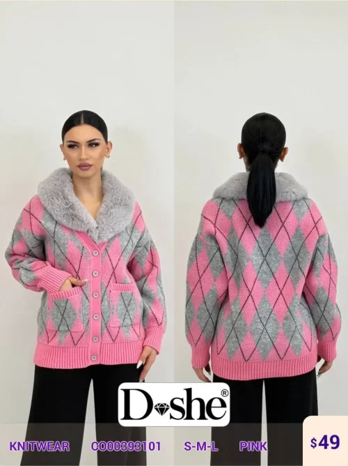 Трикотаж DISHE (Pink, модель C000393101) оптом