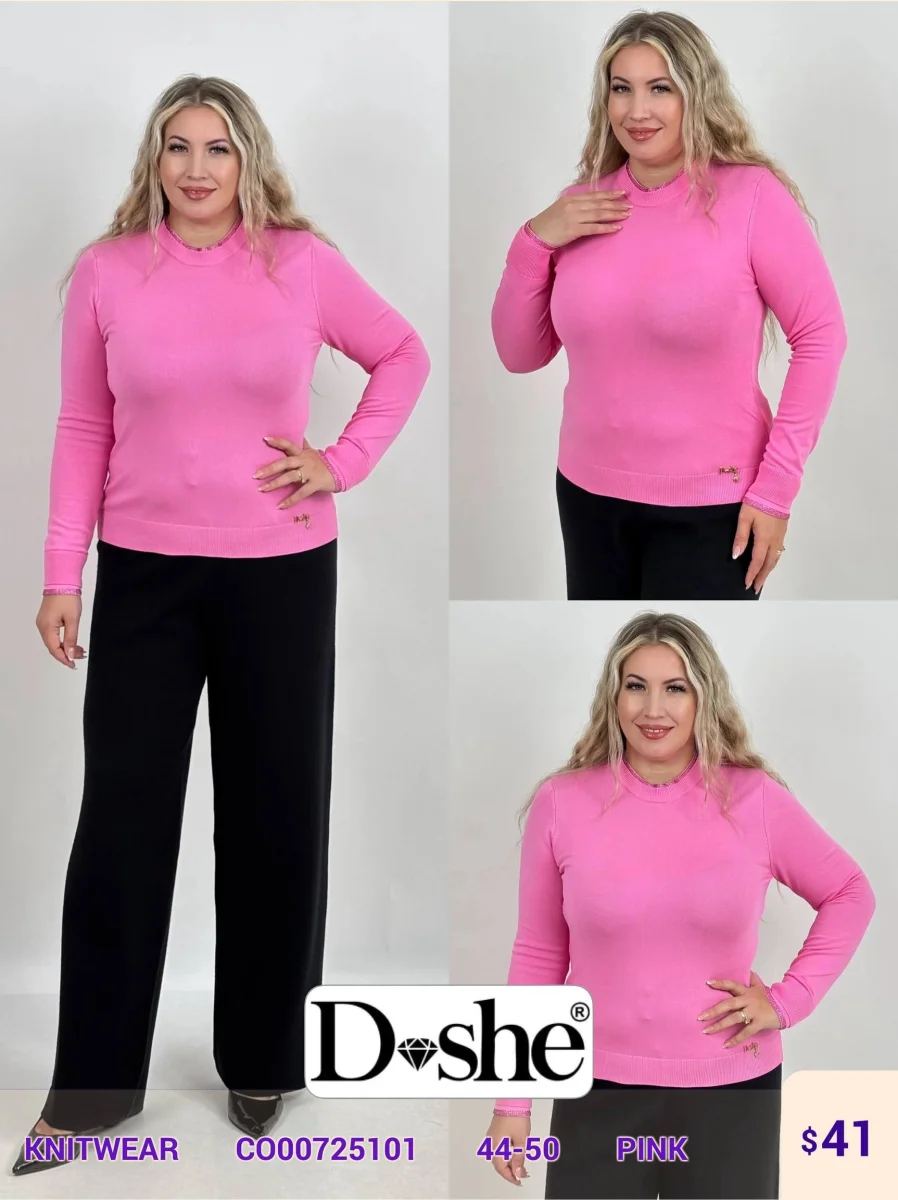 Трикотаж DISHE (Pink, модель C000725101) оптом