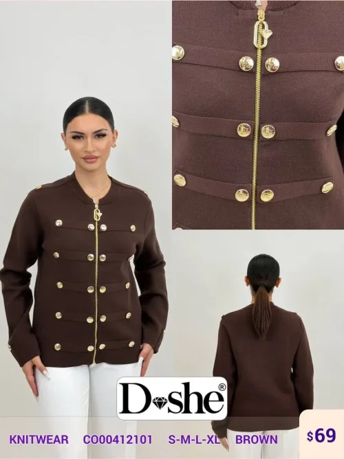 Трикотаж DISHE (Brown, модель CO00412101) оптом