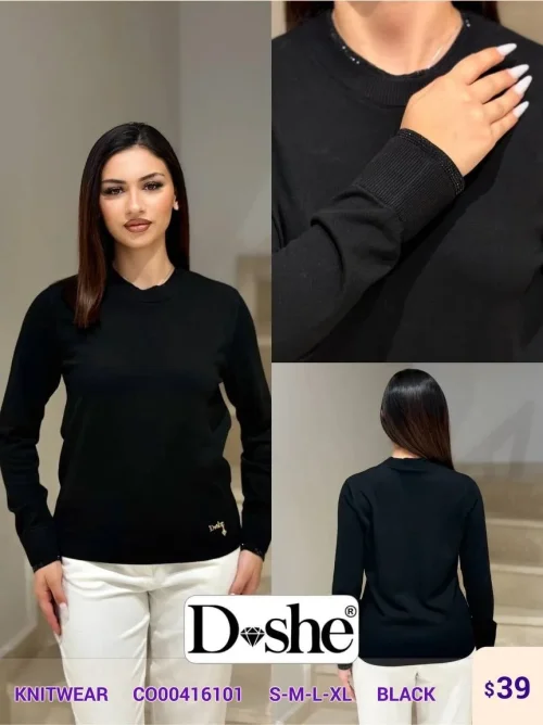 Трикотаж DISHE (Black, модель C000416101) оптом