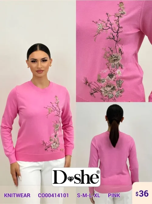 Трикотаж DISHE (Pink, модель C000414101) оптом