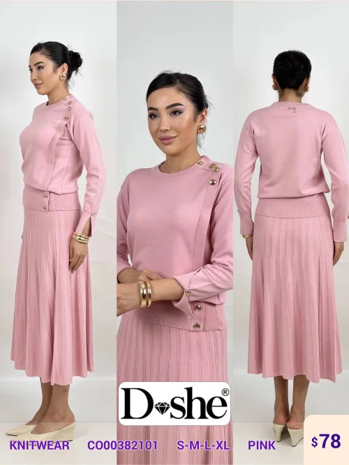 Трикотаж DISHE (Pink, модель C000382101) оптом