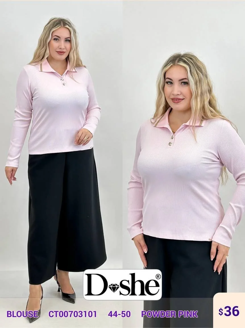 Блузка DISHE (Pink, модель CT00703101) оптом