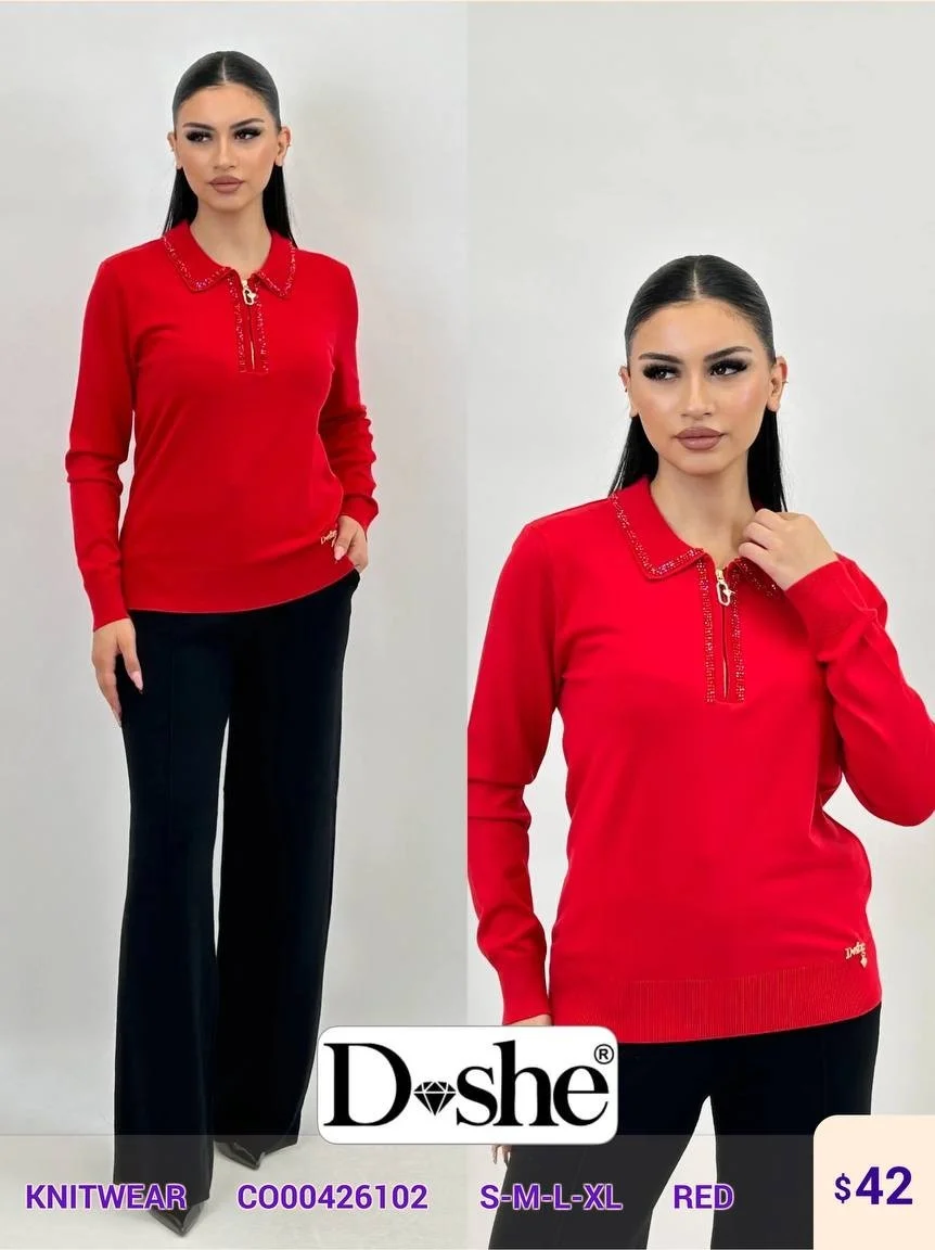 Трикотаж DISHE (Red, модель C000426102) оптом