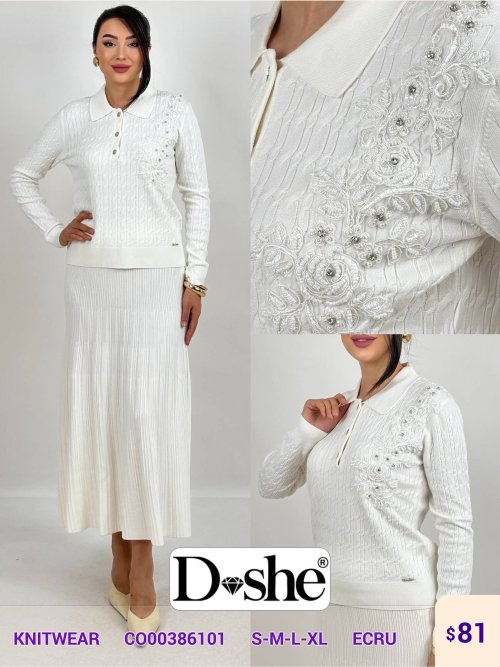 Трикотаж DISHE (Cream, модель C000386101) оптом
