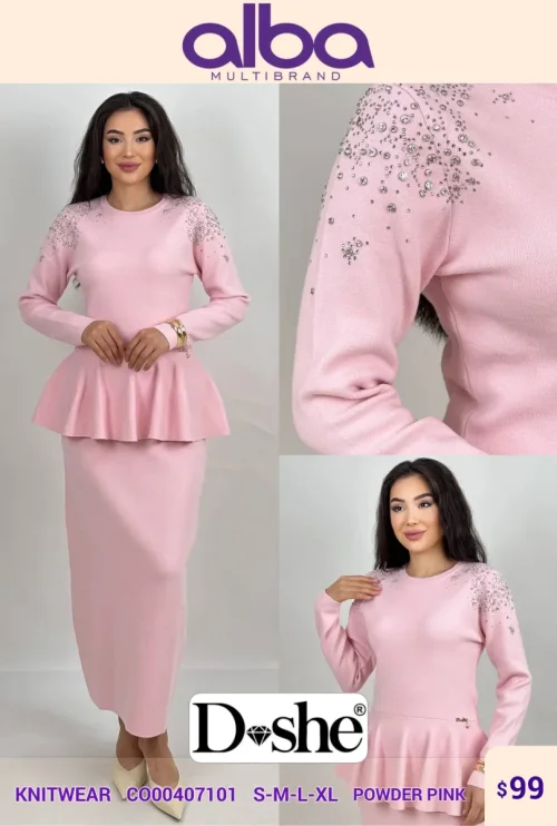Трикотаж DISHE (Pink, модель C000407101) оптом