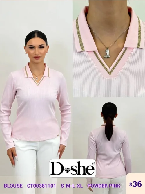Блузка DISHE (Pink, модель CT00381101) оптом