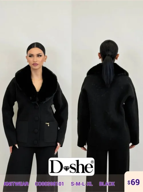 Трикотаж DISHE (Black, модель C000398101S) оптом