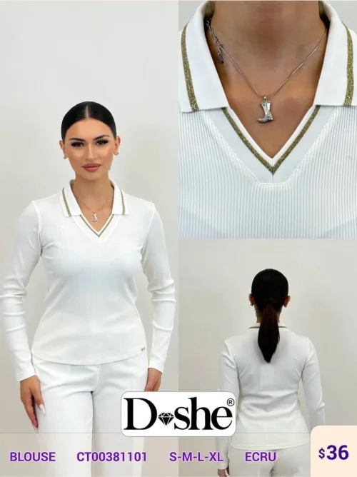 Блузка DISHE (Cream, модель CT00381101) оптом