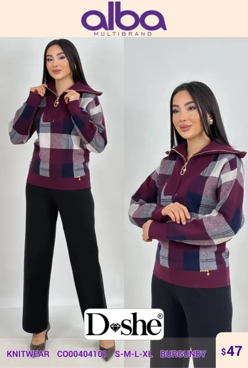 Трикотаж DISHE (Burgundy, модель CO00404101) оптом