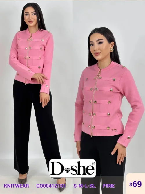 Трикотаж DISHE (Pink, модель C000412101) оптом
