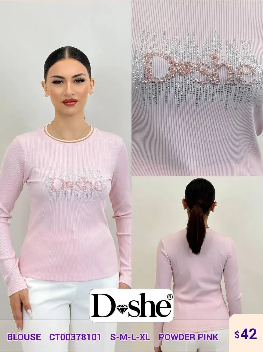 Блузка DISHE (Pink, модель CT00378101) оптом