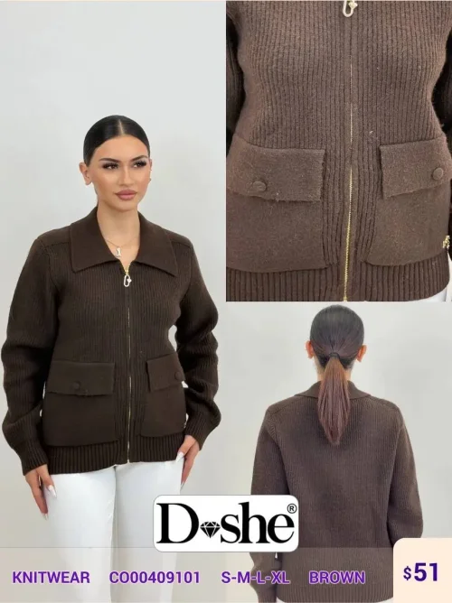 Трикотаж DISHE (Brown, модель C000409101) оптом
