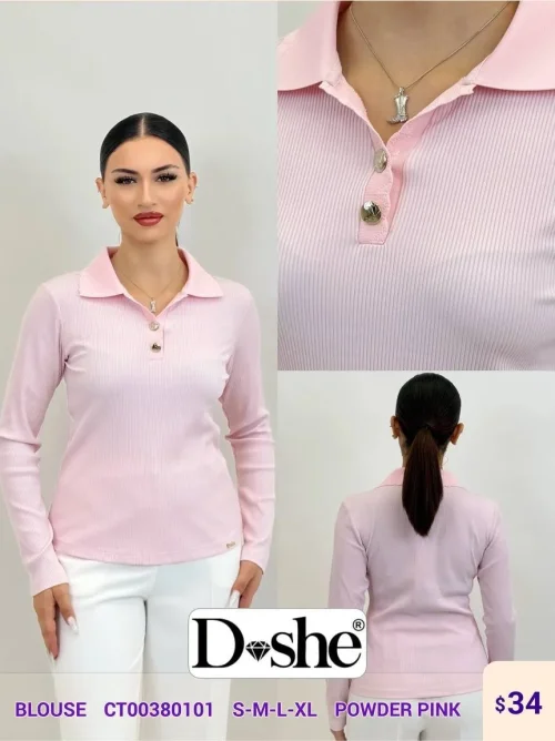 Блузка DISHE (Pink, модель CT00380101) оптом