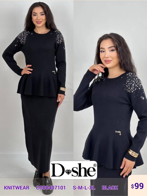 Трикотаж DISHE (Black, модель C000407101) оптом