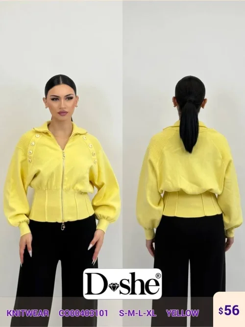Трикотаж DISHE (Yellow, модель C000403101S) оптом