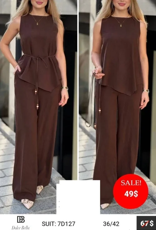 Костюм DOLCE BELLA (Коричневый, модель 7D127) оптом