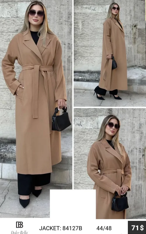 Пальто DOLCE BELLA (Not specified, модель 84127B) оптом