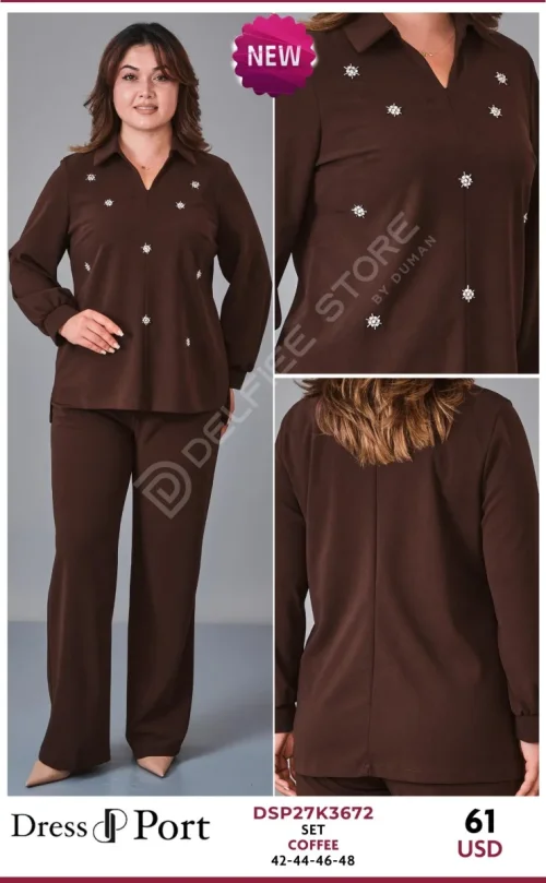 Платье DRESSPORT (Brown, модель DSP27K3672) оптом