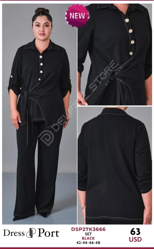 Платье DRESSPORT (Black, модель DSP27K3666) оптом