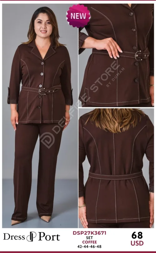 Платье DRESSPORT (Brown, модель DSP27K3671) оптом