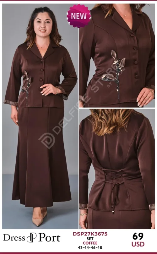 Платье DRESSPORT (Brown, модель DSP27K3675) оптом