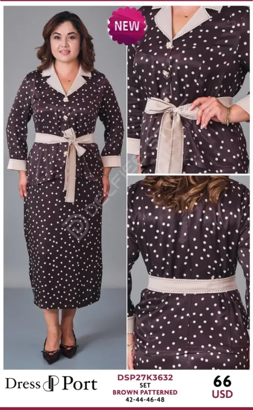 Платье DRESSPORT (Brown, модель DSP27K3632) оптом