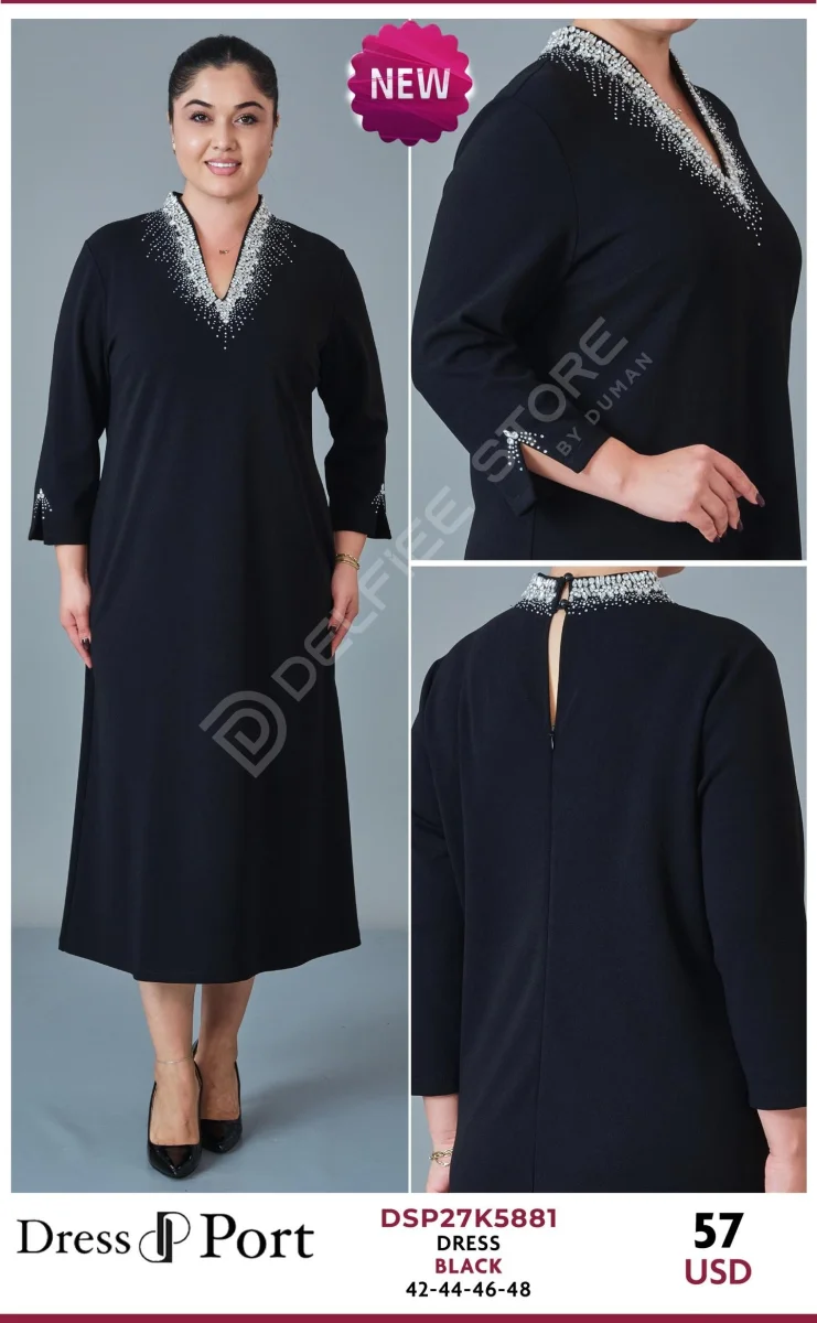 Платье DRESSPORT (Black, модель DSP27K5881) оптом