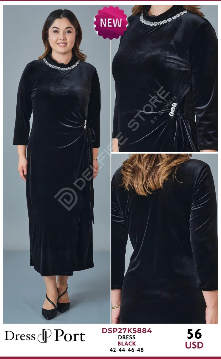 Платье DRESSPORT (Black, модель DSP27K5884) оптом