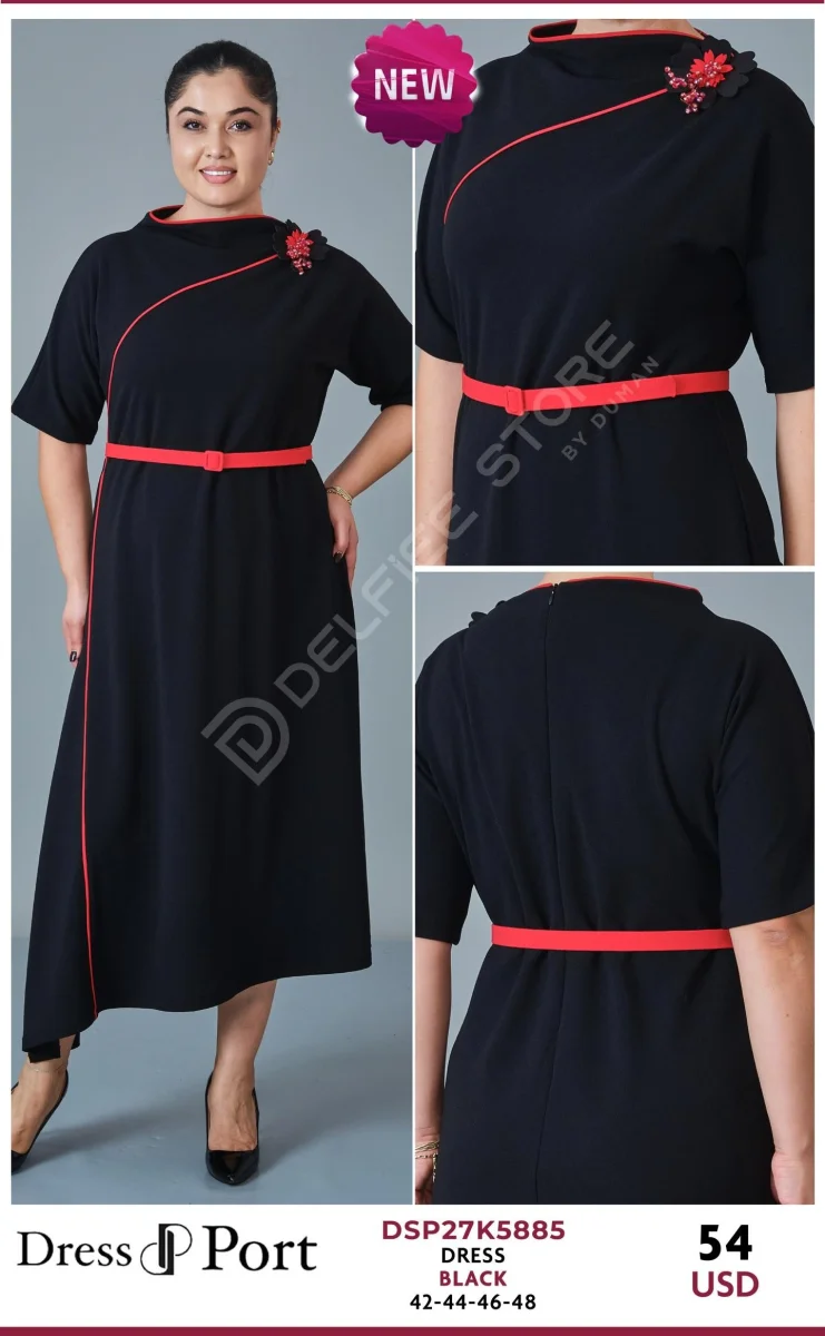 Платье DRESSPORT (Black, модель DSP27K5885) оптом