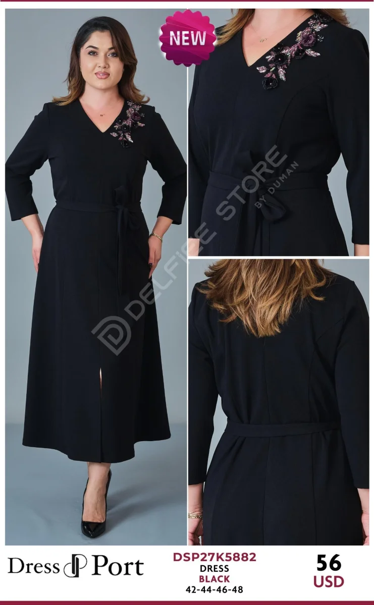 Платье DRESSPORT (Black, модель DSP27K5882) оптом