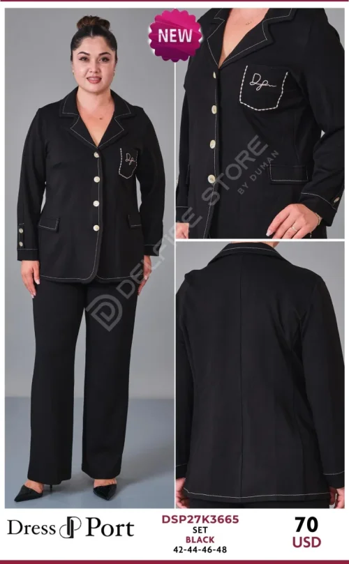 Костюмы и комплекты DRESSPORT (Black, модель DSP27K3665) оптом