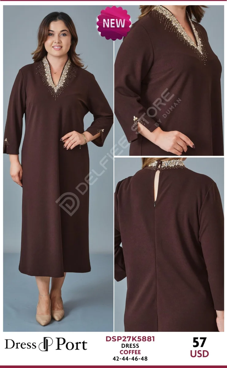 Платье DRESSPORT (Brown, модель DSP27K5881) оптом