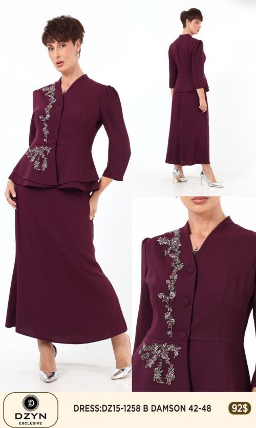 Платье DZYN EXCLUSIVE (Not specified, модель DZ15-1258) оптом