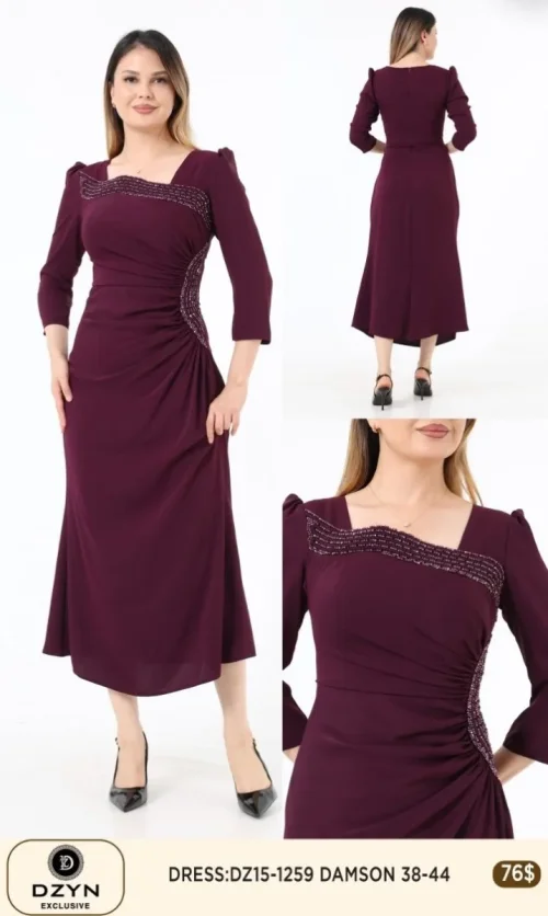 Платье DZYN EXCLUSIVE (Not specified, модель DZ15-1259) оптом
