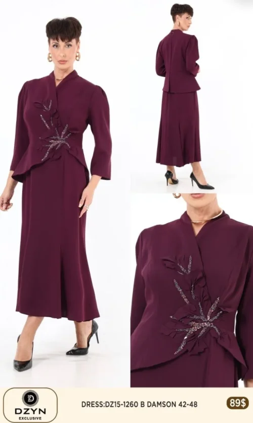 Платье DZYN EXCLUSIVE (Not specified, модель 1260) оптом
