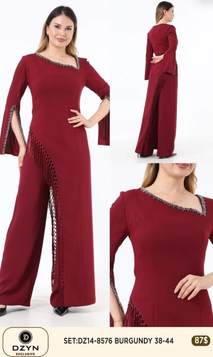 Костюмы и комплекты DZYN EXCLUSIVE (Burgundy, модель DZ14-8576) оптом