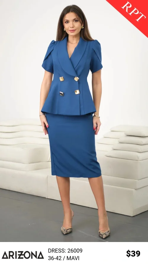 Платье Dress Arizona (Синий, модель 26009) оптом