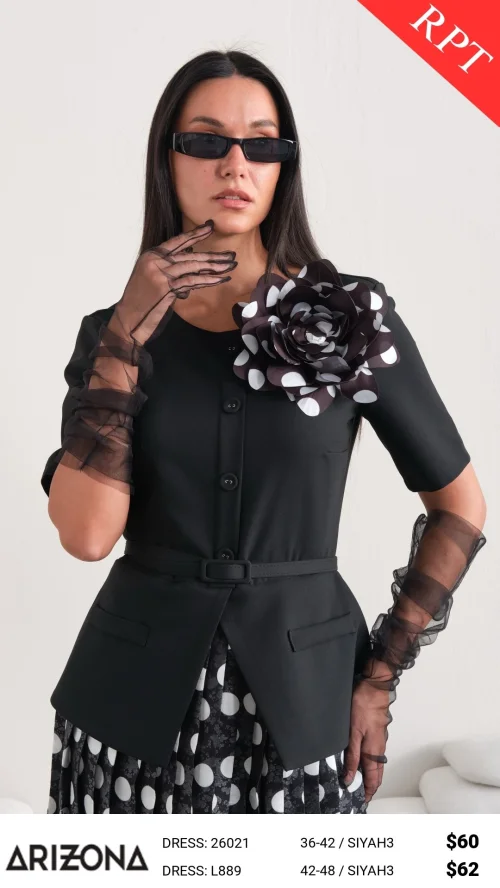 Платье Dress Arizona (Черный, модель 26021) оптом