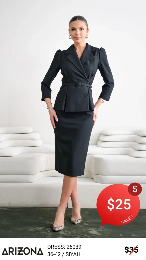 Платье Dress Arizona (Черный, модель 26039) оптом