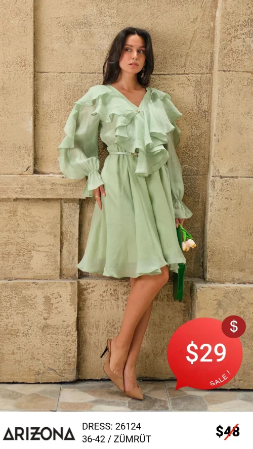 Платье Dress Arizona (Изумрудный, модель 26124) оптом