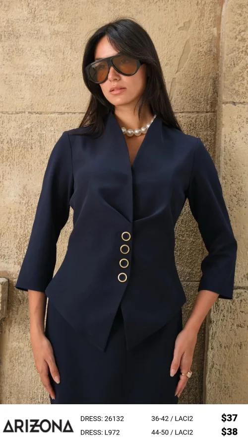 Платье Dress Arizona (Темно-синий, модель 26132) оптом