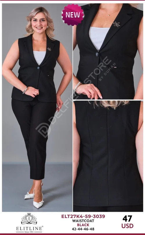 Жилет ELIT LINE (Black, модель ELT27K4-59-3039) оптом
