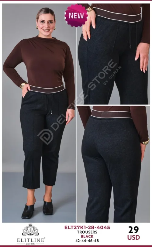 Брюки ELIT LINE (Black, модель ELT27K1-28-4045) оптом