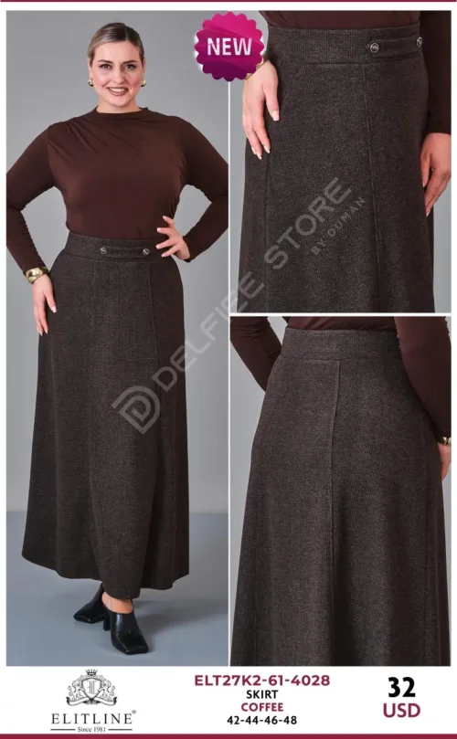 Юбка ELIT LINE (Brown, модель ELT27K2-61-4028) оптом
