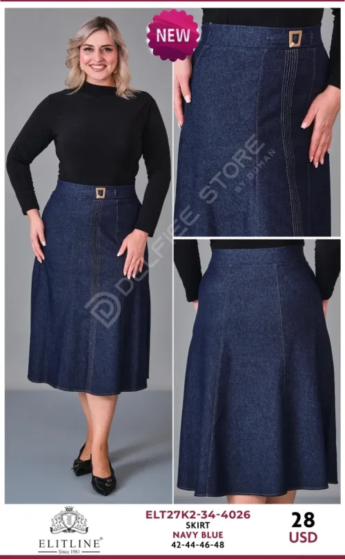Юбка ELIT LINE (Navy, модель ELT27K2-34-4026) оптом