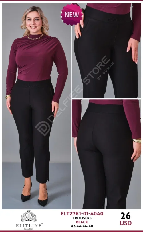 Брюки ELIT LINE (Black, модель ELT27K1-01-4040) оптом